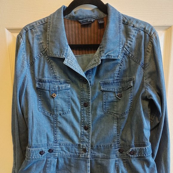 Ladies size Medium Westbound Blue Jean Jacket - Picture 1 of 3